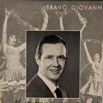 Michele Lee Signed Playbill Cover