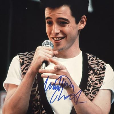 Ferris Bueller's Day Off Matthew Broderick signed movie photo