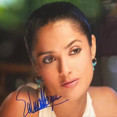 Salma Hayek Signed Photo