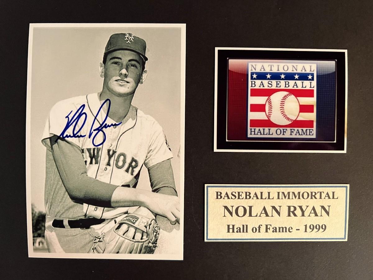 Nolan Ryan signed photo | EstateSales.org
