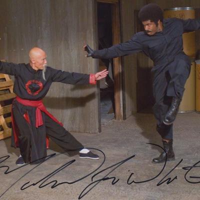 Micahel Jai White signed photo