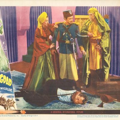 Bagdad 1949 original vintage lobby card