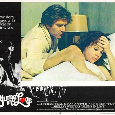 Blume in Love 1973
original vintage lobby card