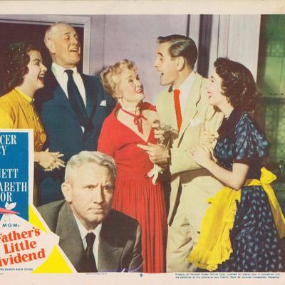 Father's Little Dividend 
1951 original vintage lobby card