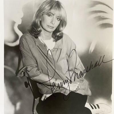 Laverne and Shirley Penny Marshall signed photo