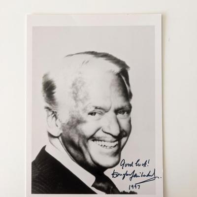 Douglas Fairbanks Jr. signed photo