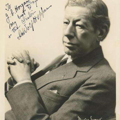 DeWolf Hopper signed photo