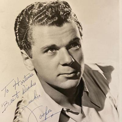 Our Gang Jackie Cooper Signed Photo