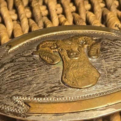 Ram Belt Buckle