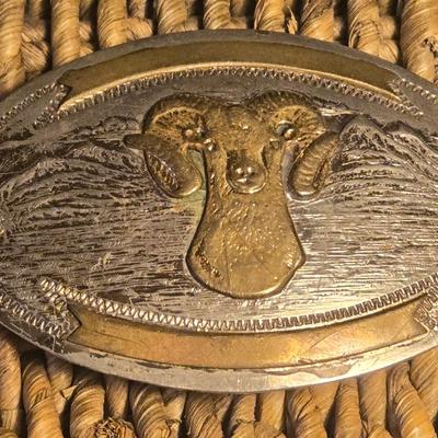 Ram Belt Buckle