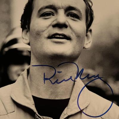 Ghostbusters Bill Murray signed photo
