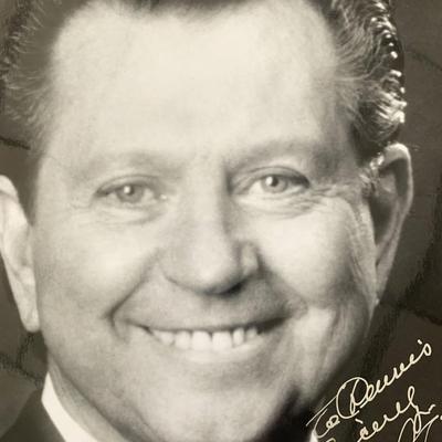 Donald O'Connor signed photo