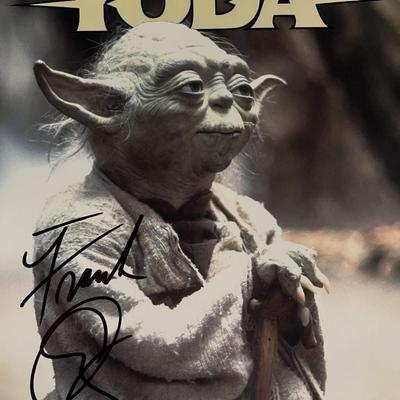 Star Wars Frank Oz Yoda signed photo