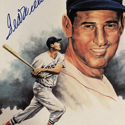 Boston Red Sox Ted Williams signed photo