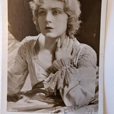 Vilma Banky Autographed Photo