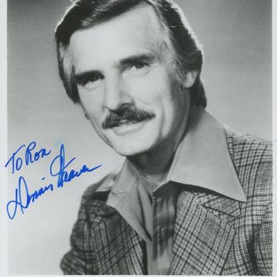 Gunsmoke Dennis Weaver signed photo
