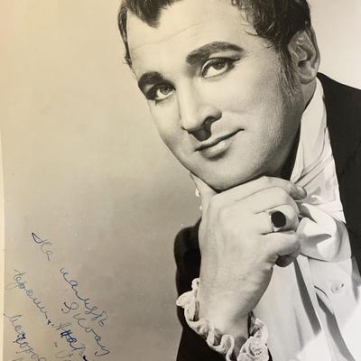 Nicolai Gedda signed photo