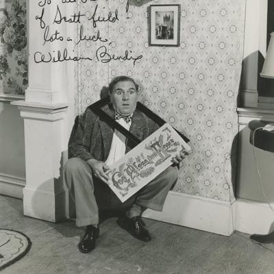 William Bendix signed photo. GFA Authenticated