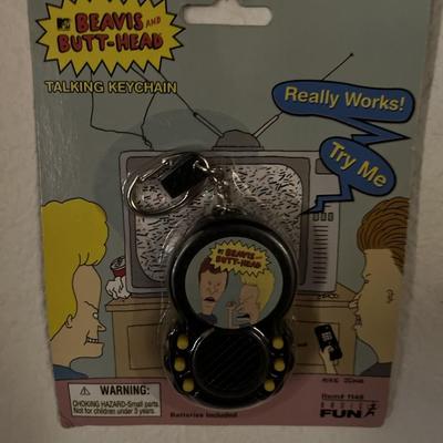 Beavis and Butt-Head Talking Key Chain