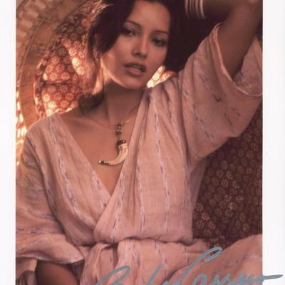 Barbara Carrera signed photo