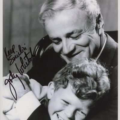 Family Affair Johnny Whitaker signed photo