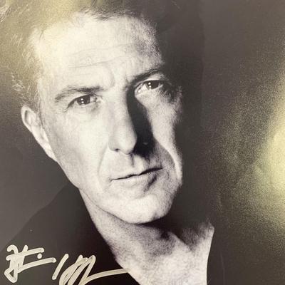 Dustin Hoffman signed photo
