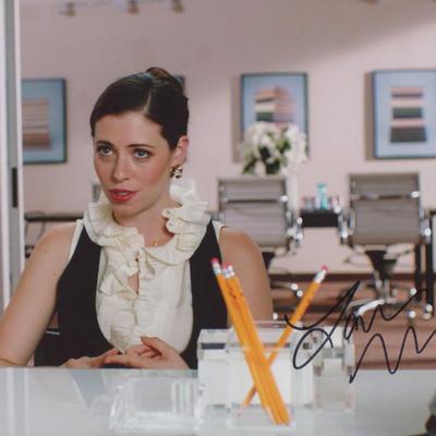 Lauren Miller signed photo