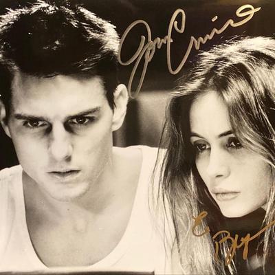 Mission: Impossible Tom Cruise and Emmanuelle Béart Signed Movie Photo