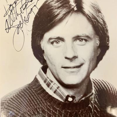 Joel Higgins Silver Spoons signed photo