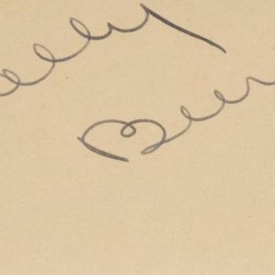 Wallace Berry signature cut