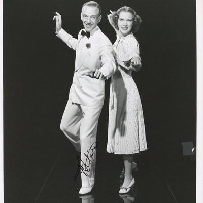 Fred Astaire signed photo