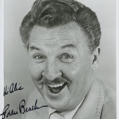 Eddie Bracken signed photo