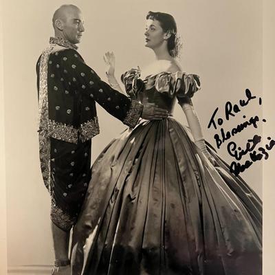 The King and I Debra Kerr signed photo