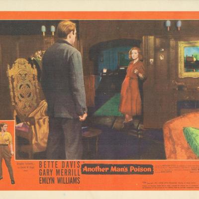Another Man's Poison 1951 original vintage lobby card