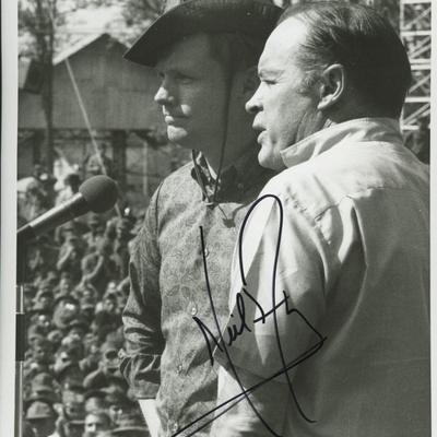 Neil Armstrong signed photo. GFA Authenticated