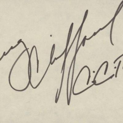 Doug Clifford signature cut