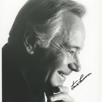Jack Lemon signed photo