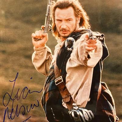 Liam Neeson Signed Photo