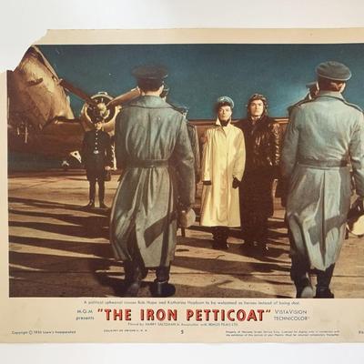 The Iron Petticoat original 1956 vintage lobby card
