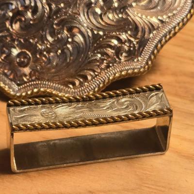 Ladies Belt Buckle Set