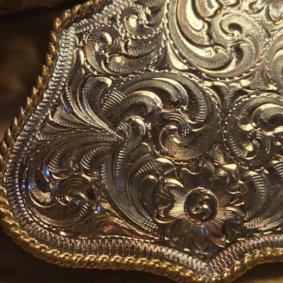 Ladies Belt Buckle Set
