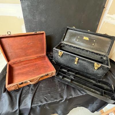 Wood artist cases