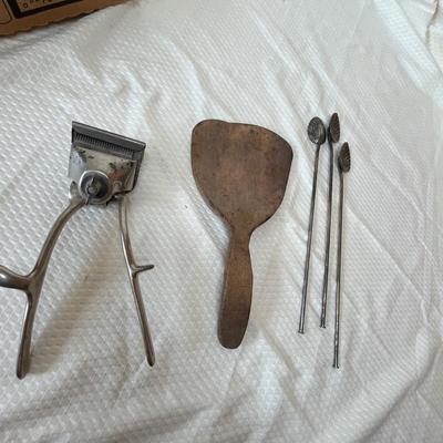 Box of silver plate & other
