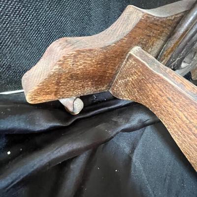 Antique oak rocker