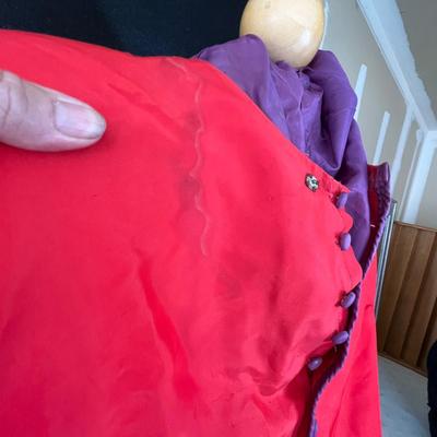 Masonic Fraternal Red Cape