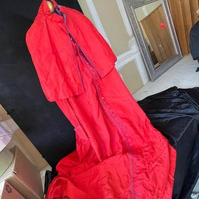 Masonic Fraternal Red Cape