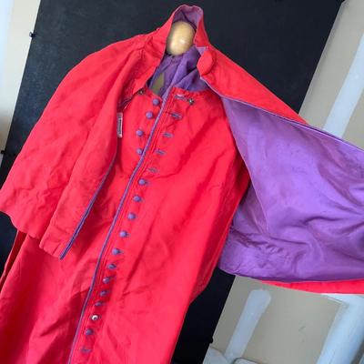 Masonic Fraternal Red Cape
