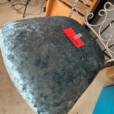 Metal side chair