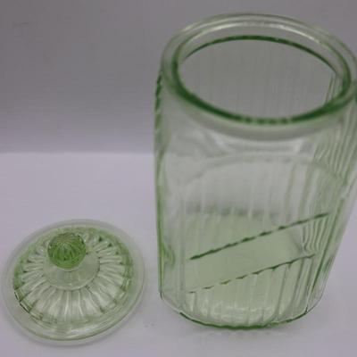 ANCHOR HOCKING Uranium Jars w/ Lids (2)