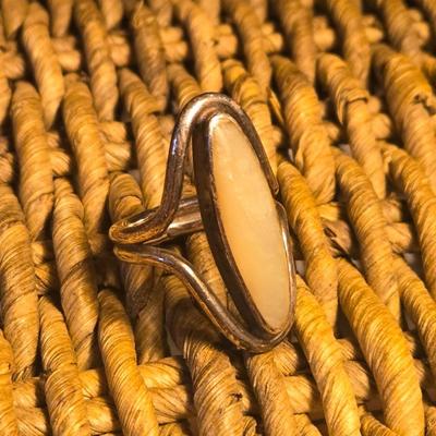 Mother of Pearl Sterling Ring